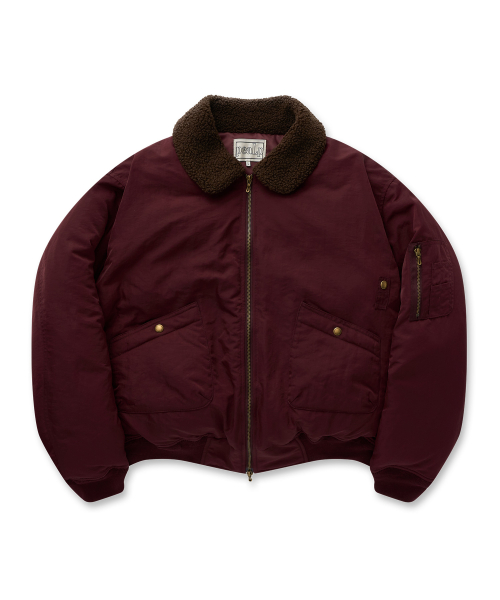 Hangar Days MA-1 Bomber Jacket 25(Burgundy)