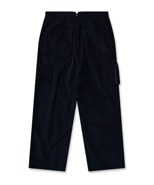 Corduroy Washed Engineer Pants 34(Navy)