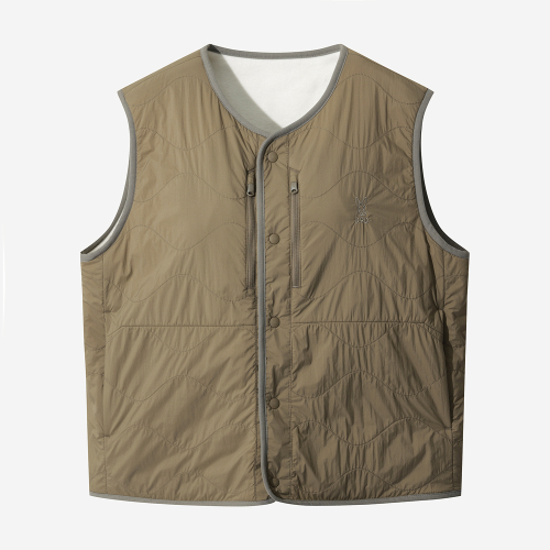 Женский двусторонний стеганый жилет Riverwave (DARK BEIGE)