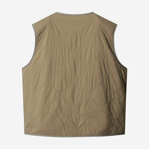 Женский двусторонний стеганый жилет Riverwave (DARK BEIGE)
