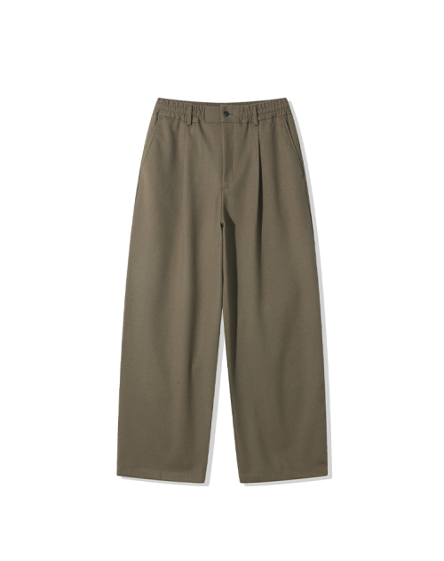 Свободные брюки на резинке _ Beige