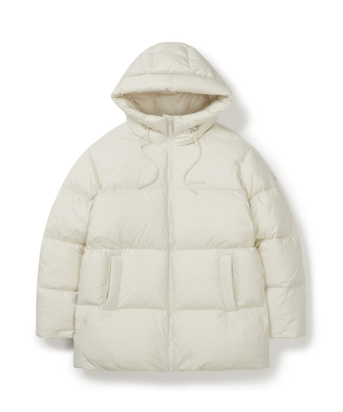 Женский пуховик средней длины (S25WWFDJ23) Sand Beige