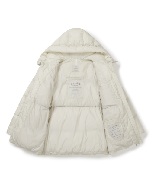 Женский пуховик средней длины (S25WWFDJ23) Sand Beige