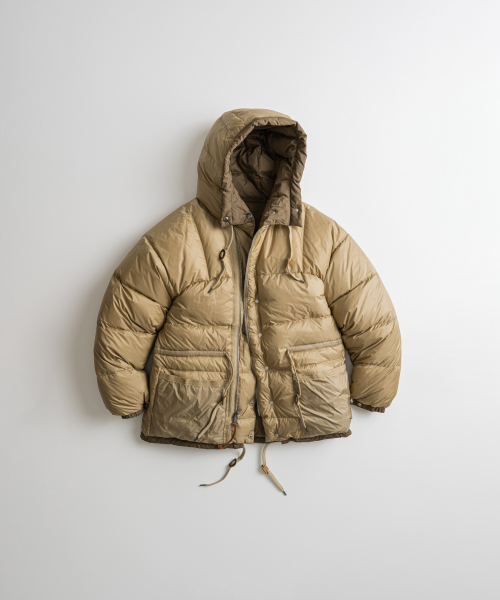 SIERRA DUCK DOWN PARKA d.brown/tan
