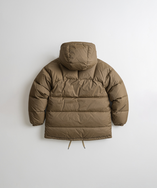 SIERRA DUCK DOWN PARKA d.brown/tan