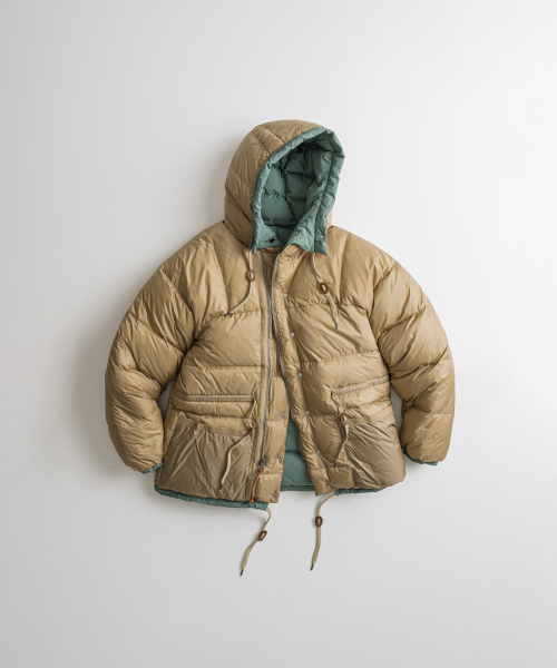 SIERRA DUCK DOWN PARKA sage green/tan