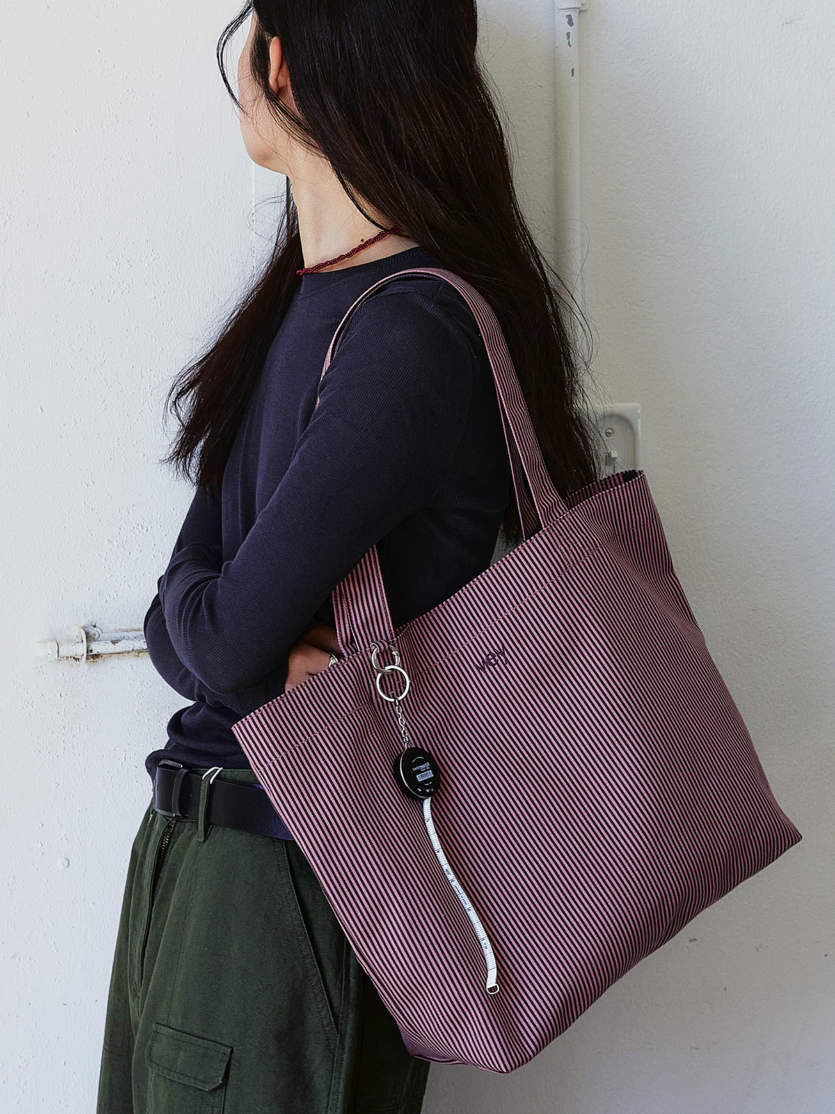 Striped Bag (Pink)