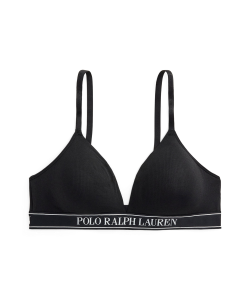 Женский треугольный бралетт Black 4P0480