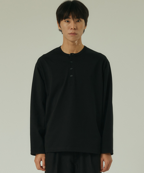 [Premium CP10] Henley Neck лонгслив (3 цвета)