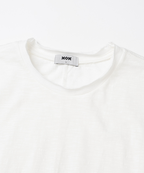 Лонгслив Low Cut Slub [WHITE]