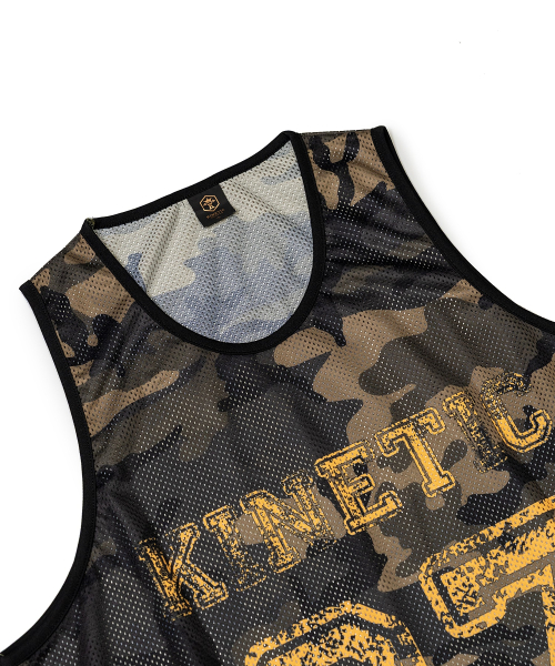 Kinetic Camo 87 — майка из меша с принтом Khaki