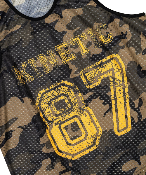 Kinetic Camo 87 — майка из меша с принтом Khaki