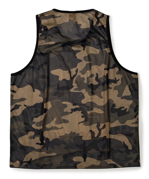 Kinetic Camo 87 — майка из меша с принтом Khaki