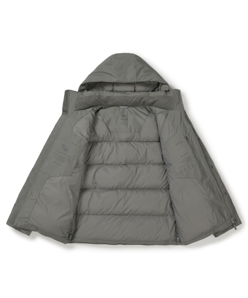 Drypeak Windstopper — тяжёлый пуховик Dark Gray S25WMPDJ02