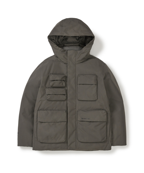 Тяжелый пуховик Drypeak Windstopper Utility (S25WMPDJ04) Dark Khaki
