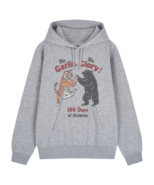 Худи оверсайз No Garlic No Glory (2 colors)