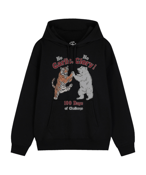 Худи оверсайз No Garlic No Glory (2 colors)