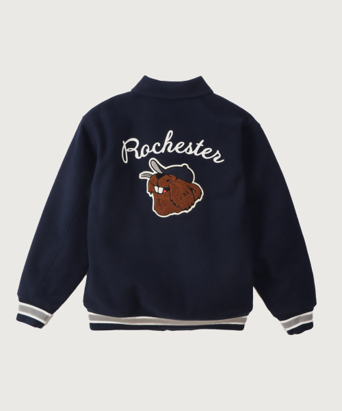 Бейсбольная куртка с логотипом C Navy
