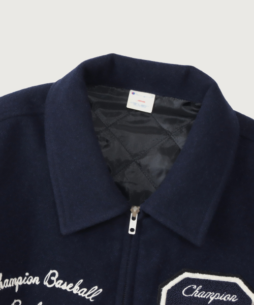 Бейсбольная куртка с логотипом C Navy