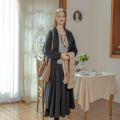 PM_Warm knit coat_3color