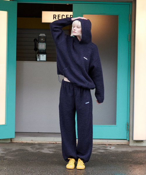 Teddy Wool Pants (темно-синий)