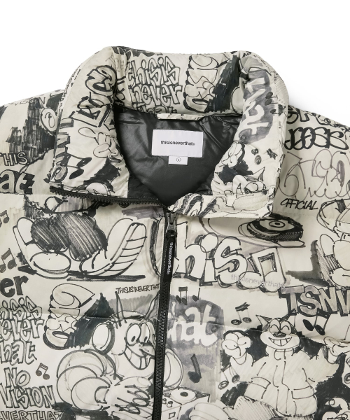 PERTEX T Down Jacket Graffiti