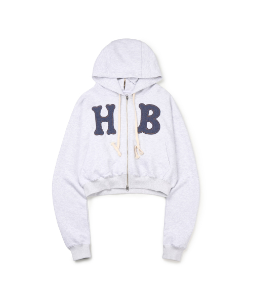 Двусторонняя зип-худи HB (Light Grey)