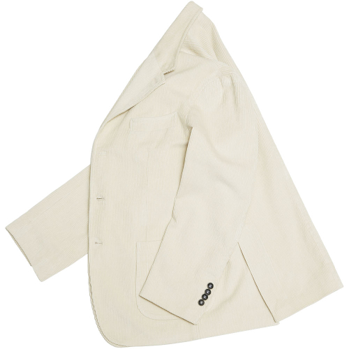 410 Corduroy Washed Jacket (Ivory)