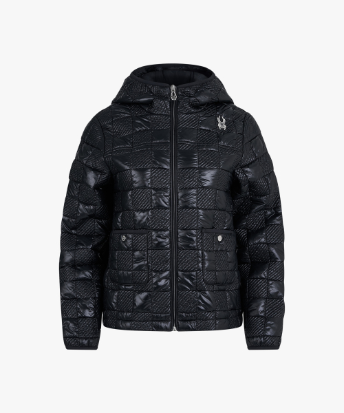 Женская стеганая куртка SPKWCNJK353WBLK