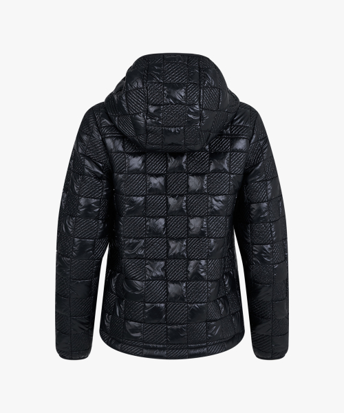 Женская стеганая куртка SPKWCNJK353WBLK