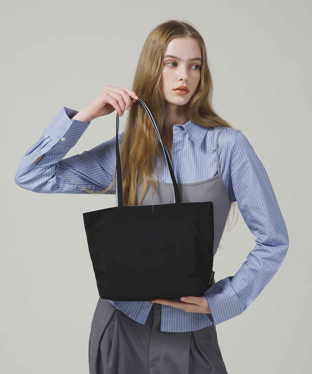 TRM Recycle Nylon Reversible Shopper Bag T50G