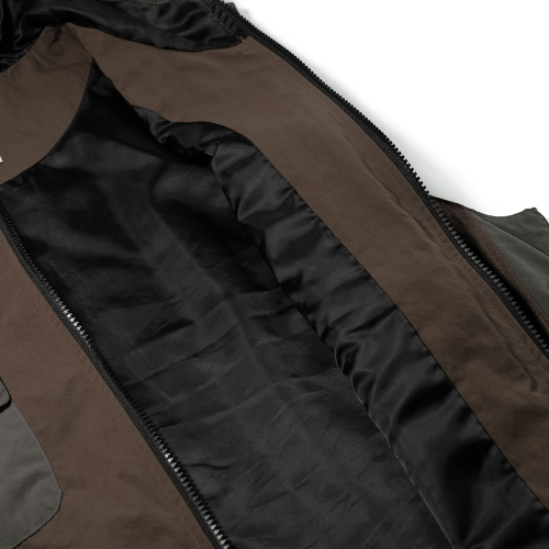 Жилет с капюшоном Active Trail Dark Brown