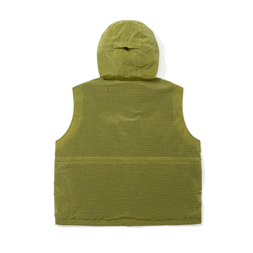 Жилетка с капюшоном и большими карманами Solar Yellow