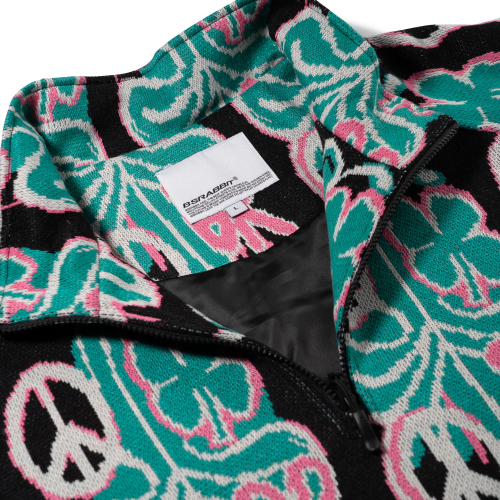 Анорак из жаккарда Peace BR (Black)
