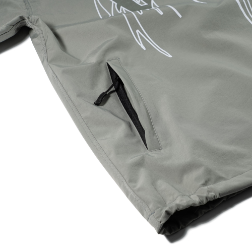 Анорак 3-layer с логотипом Grey