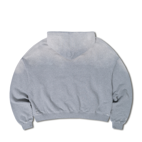 Old hollywood Zip-up hoodie (серый)