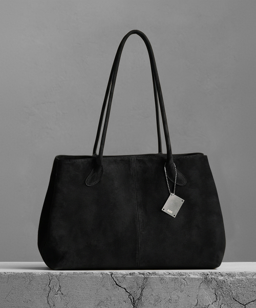 OBJET SUEDE SHOULDER BAG
