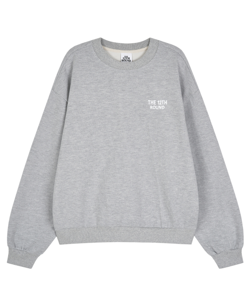 THE 12TH ROUND NO FEAR SWEATSHIRT GRAY