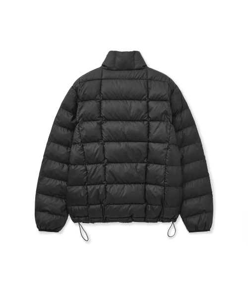 LIGHT DOWN PADDING JACKET-черный