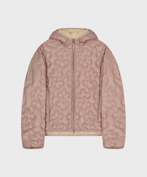 Light Down Hoodie Jacket (Pink)