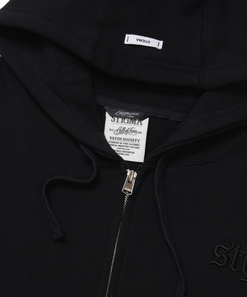 ML CROP ZIP-UP черный