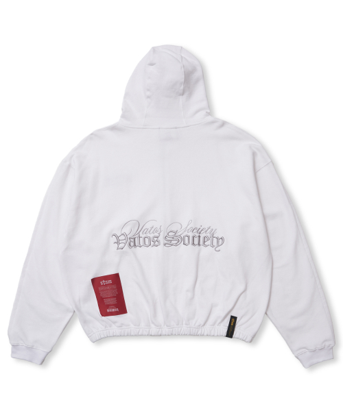 ML CROP ZIP-UP WHITE