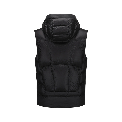 MEN WI HEAVY SHADOW SWING DOWN VEST_BK