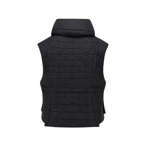WOMEN WI HIGH NECK DOWN VEST_BK