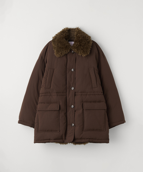съёмный мех стеганый JUMPER_BROWN