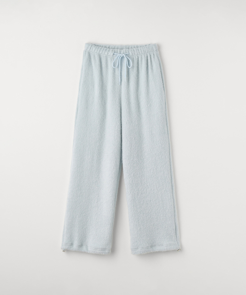 мягкий махровый спортивные PANTS_SKY синий