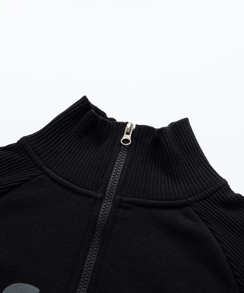 SALT ZIP-UP / чёрный