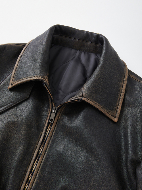 Heavy Lambskin — куртка с большими карманами CLJP122