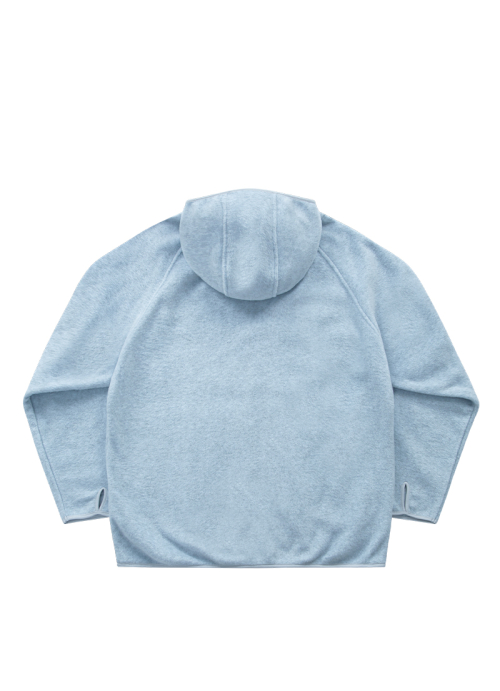 FLEECE ZIP-UP / лёгкий-синий