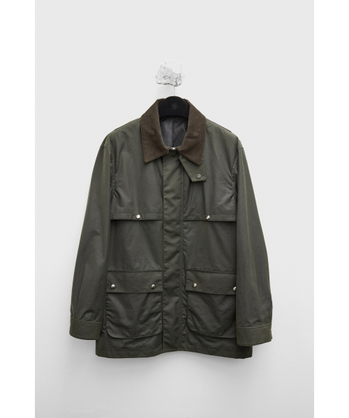 Wax Coated Hunting куртка - Dark Green